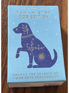 Gift Republic Paw-Mistry Horoscopes‎ Dog Edition Zodiac Signs Set of 100 Cards